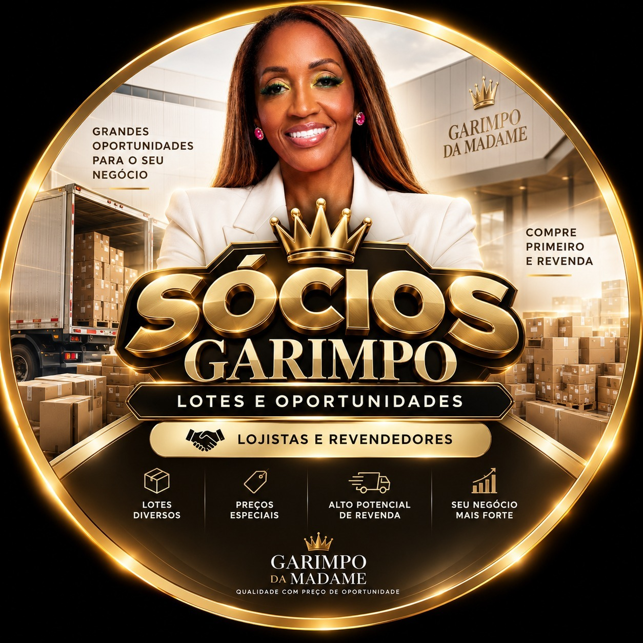 Sócios Garimpo, lotes e oportunidades para lojistas e revendedores